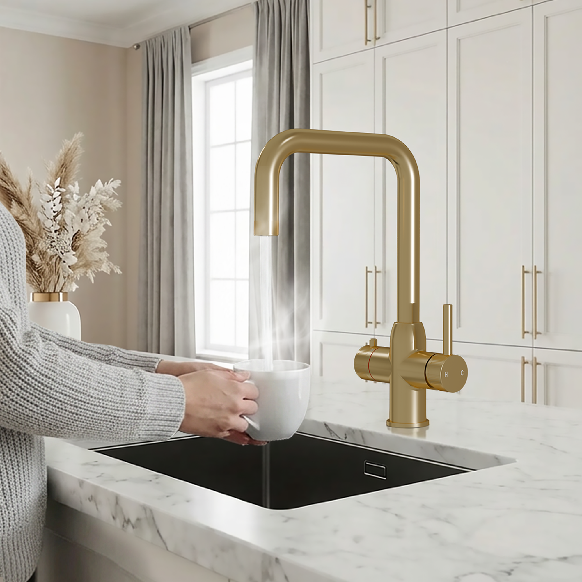 Enos+ 4-in-1 - Brushed Brass