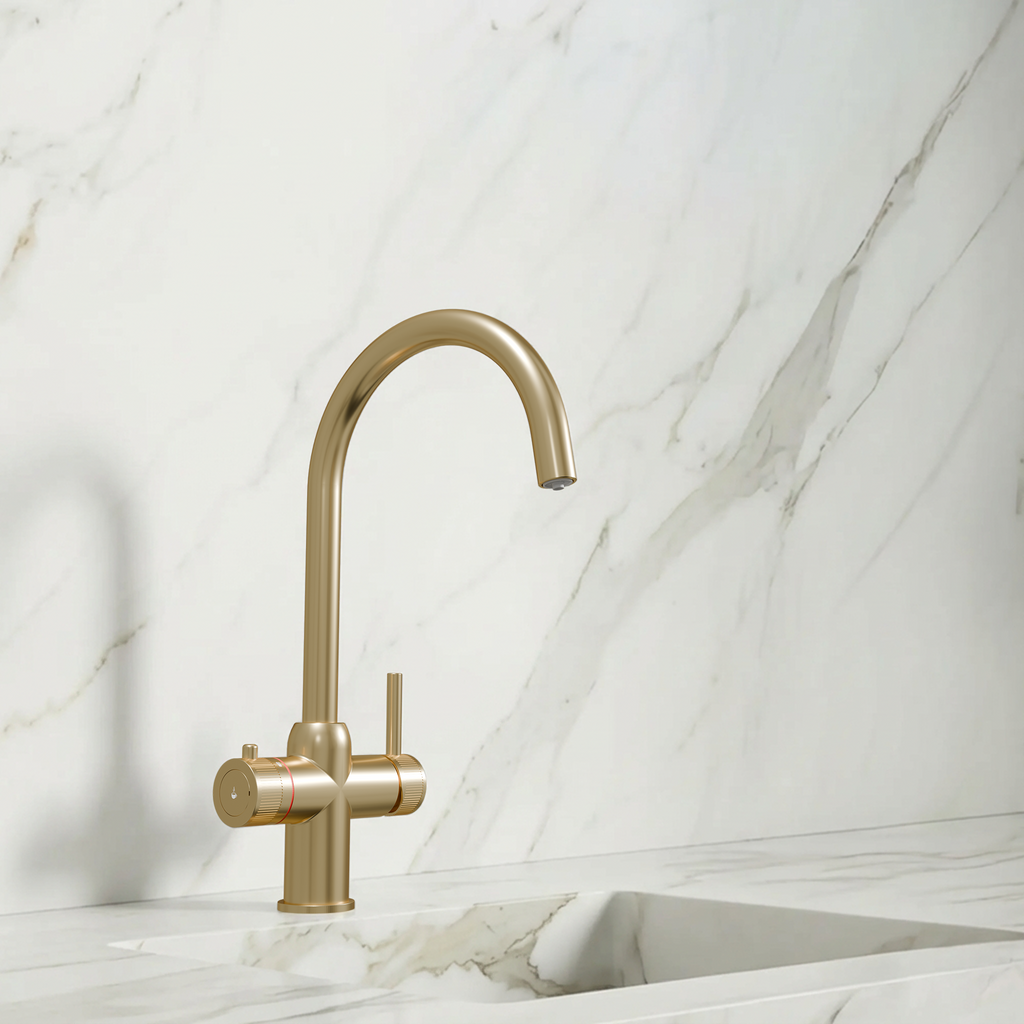 3-in-1 Enos - Brushed Brass