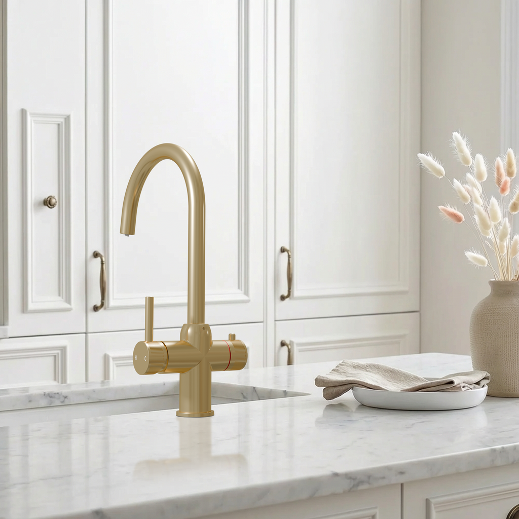 3-in-1 Enos - Brushed Brass