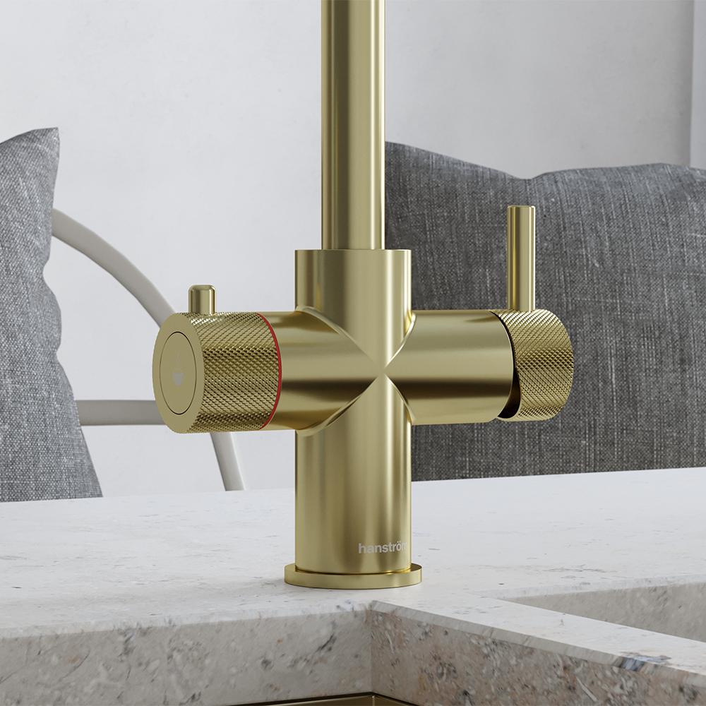 Lunen Touch Brushed Brass