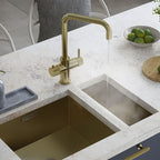 Lunen Touch Brushed Brass