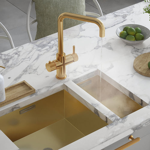 3-in-1 Lunen Touch - Brushed Gold
