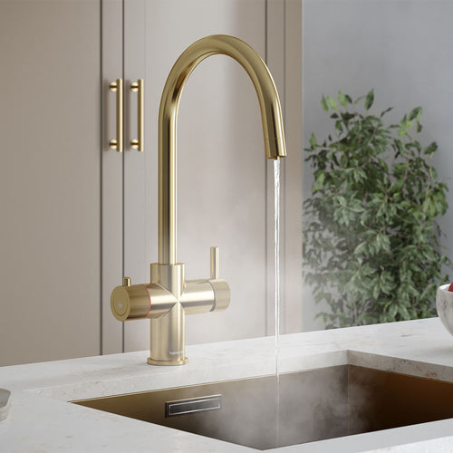 3-in-1 Ume Touch - Brushed Brass