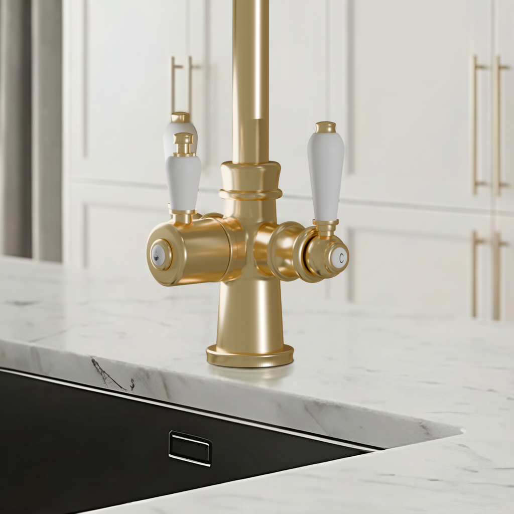 3-in-1 Holden Cruciform - Brushed Brass
