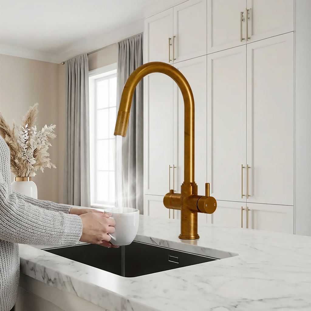 Kyros Pull Out 4-in-1 - Aged Brass