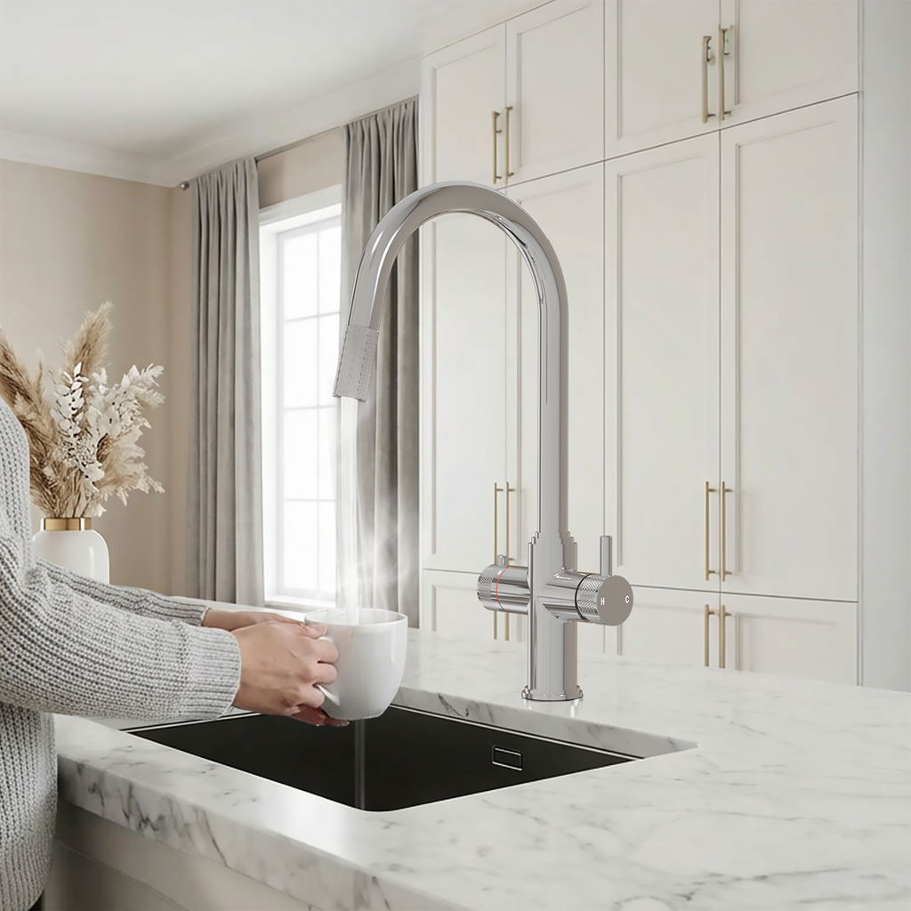 Kyros Pull Out 4-in-1 - Chrome