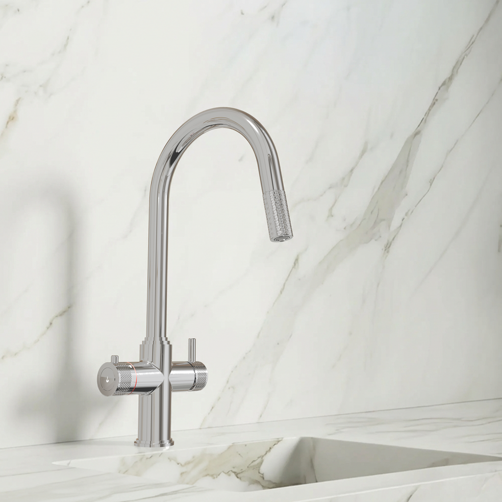 Kyros Pull Out 4-in-1 - Chrome