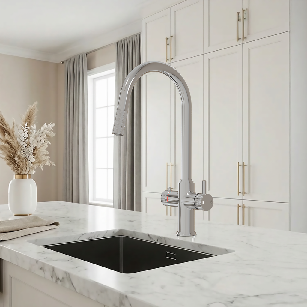 Kyros Pull Out 4-in-1 - Chrome