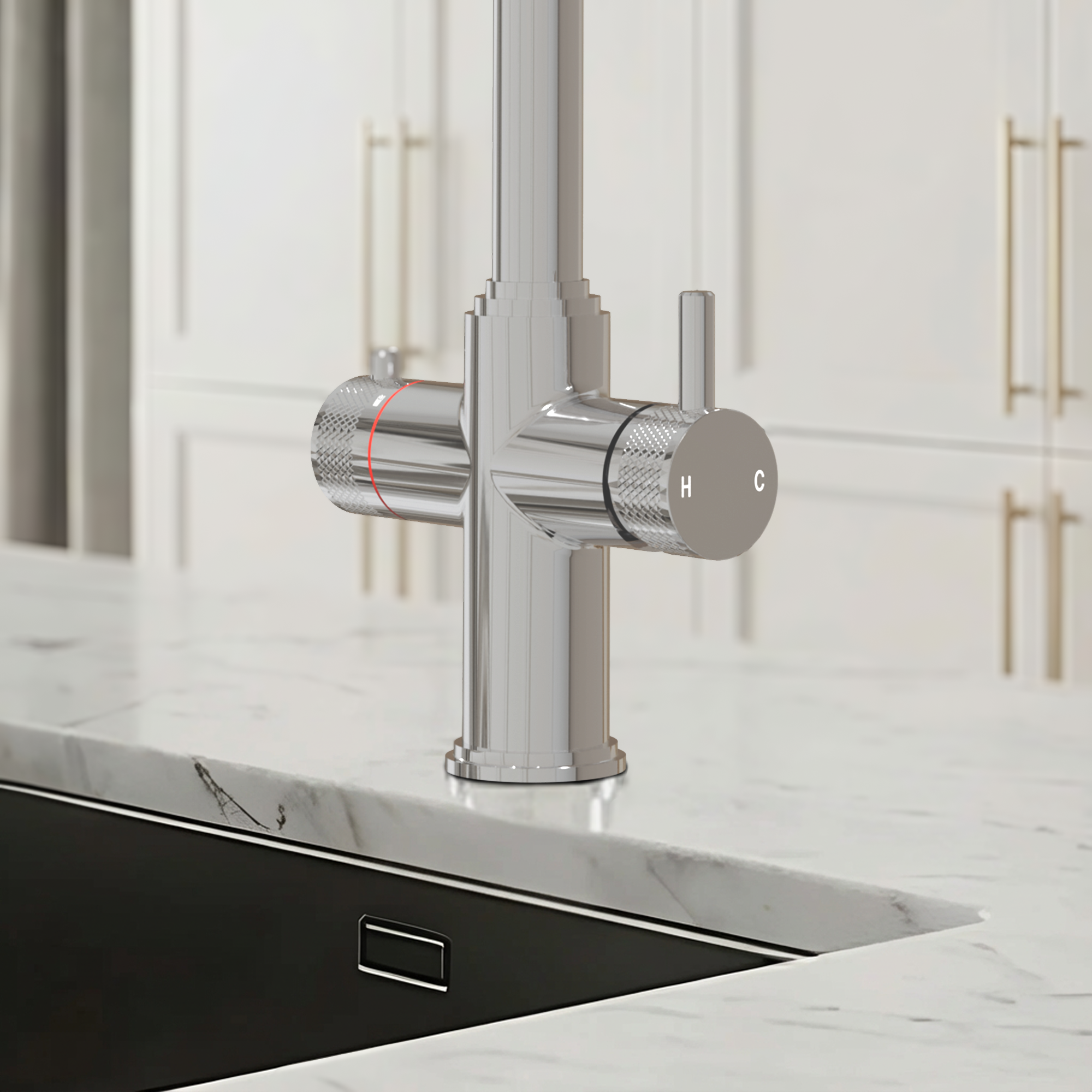 Kyros Pull Out 4-in-1 - Chrome