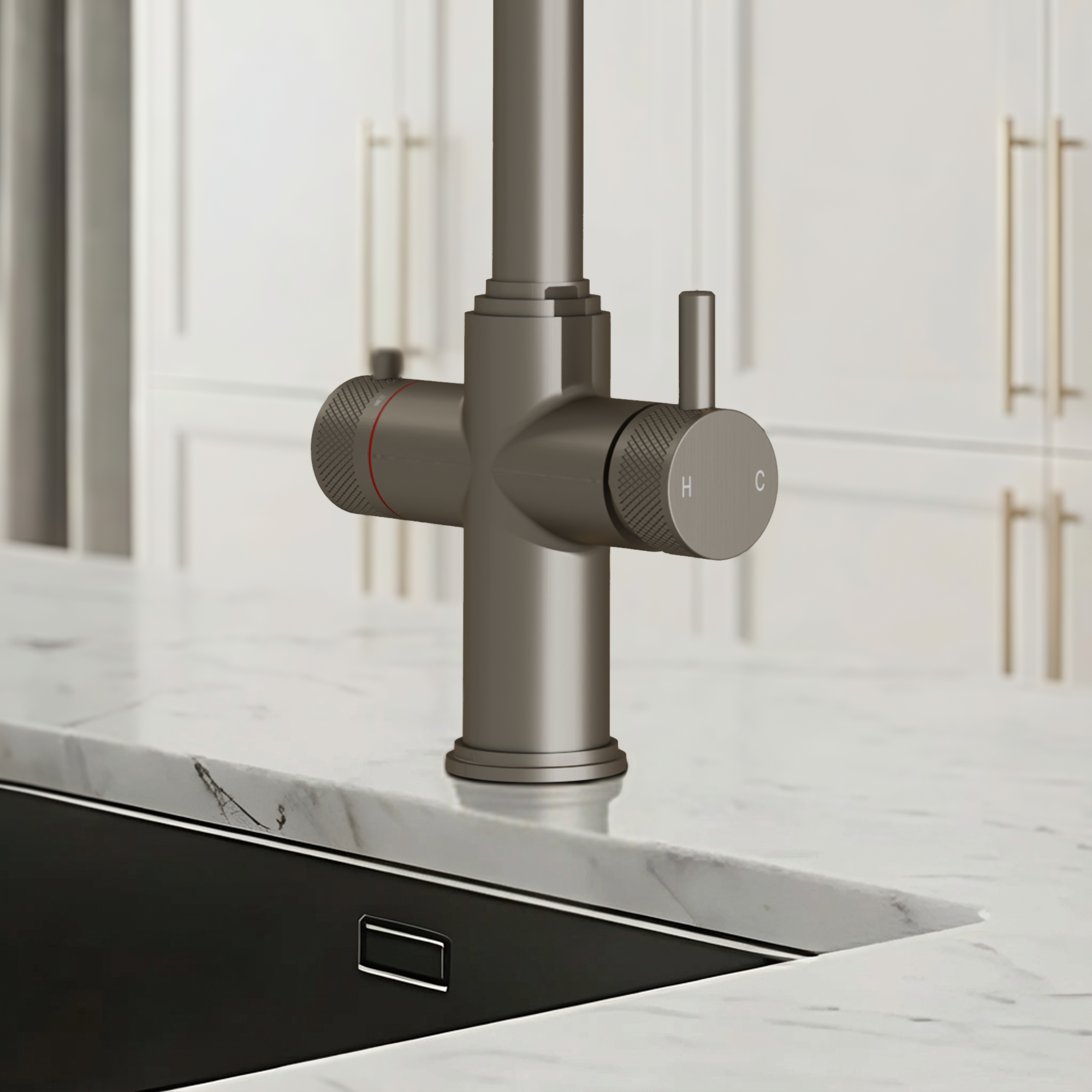 Kyros Pull Out 4-in-1 - Brushed Nickel