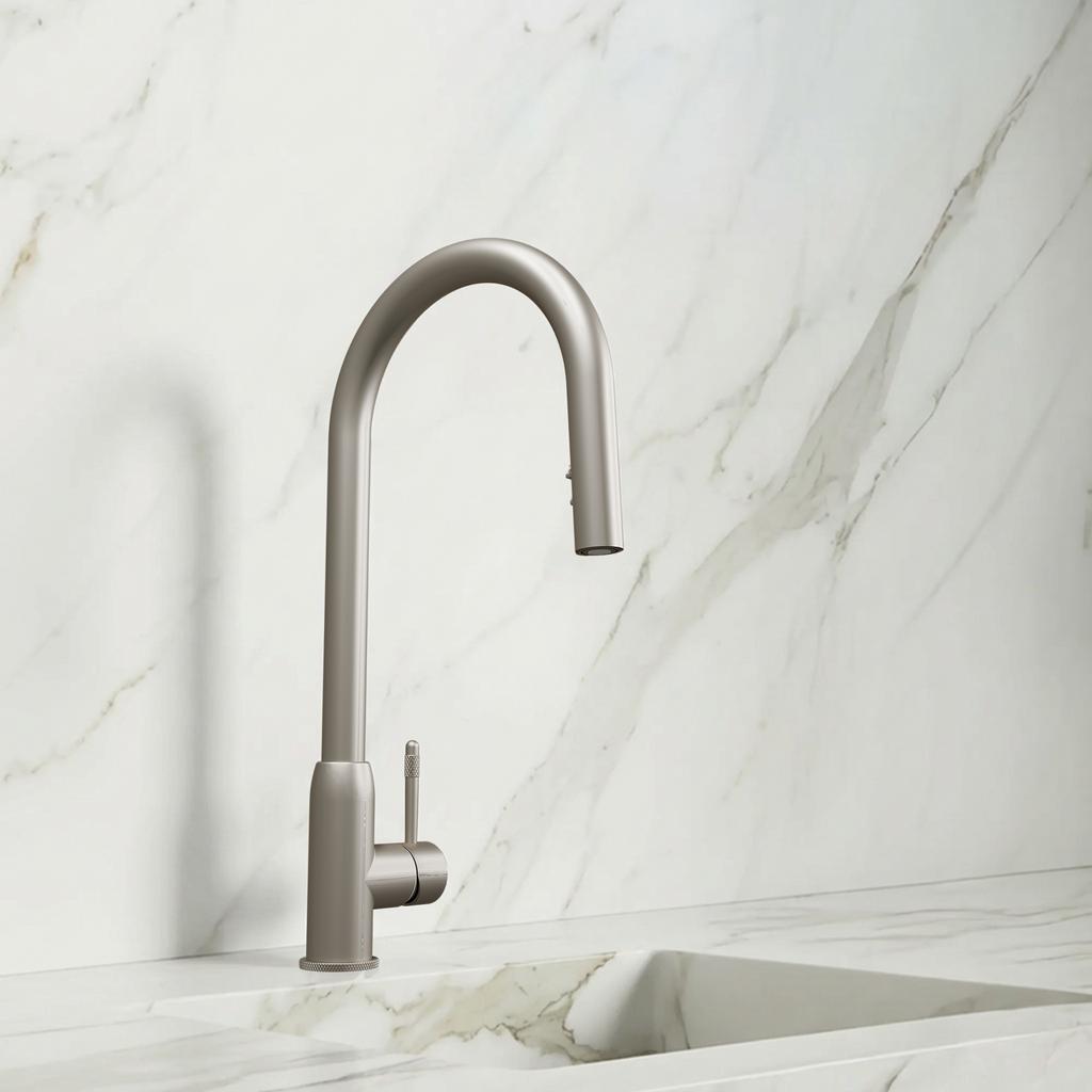 2-in-1 Lesse - Brushed Nickel