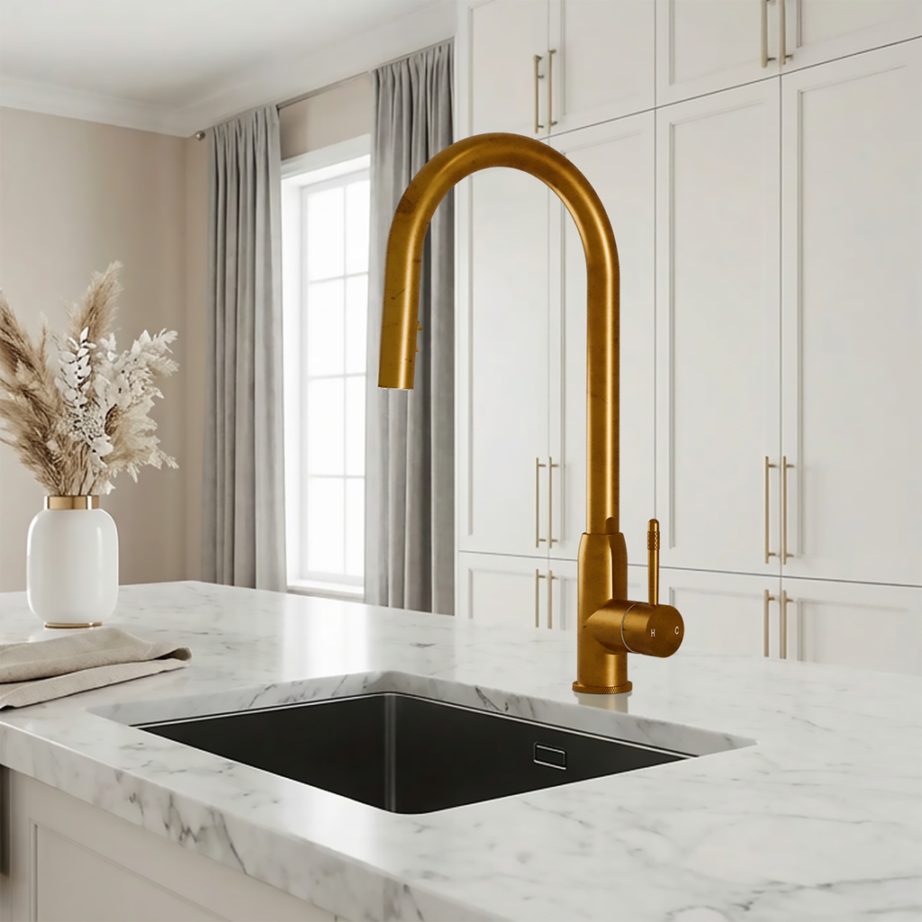 2-in-1 Lesse - Aged Brass