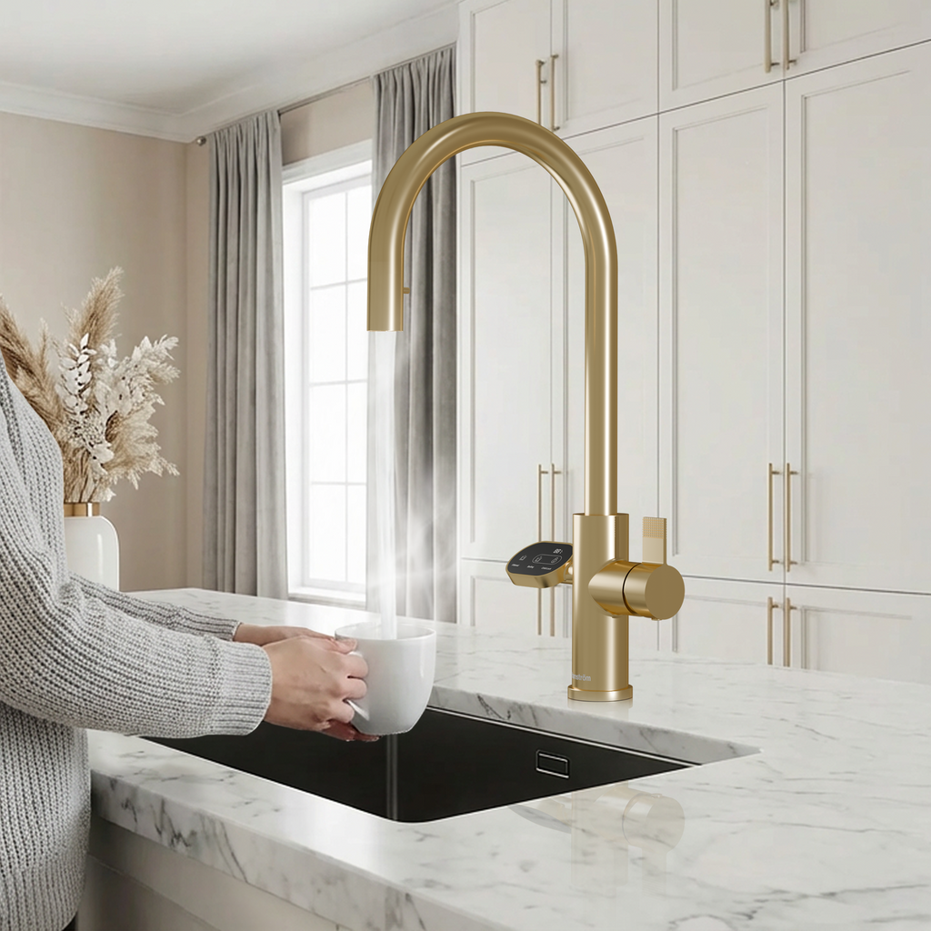 Hanstrom 4-in-1 Nexa Digital Pullout - Brushed Gold