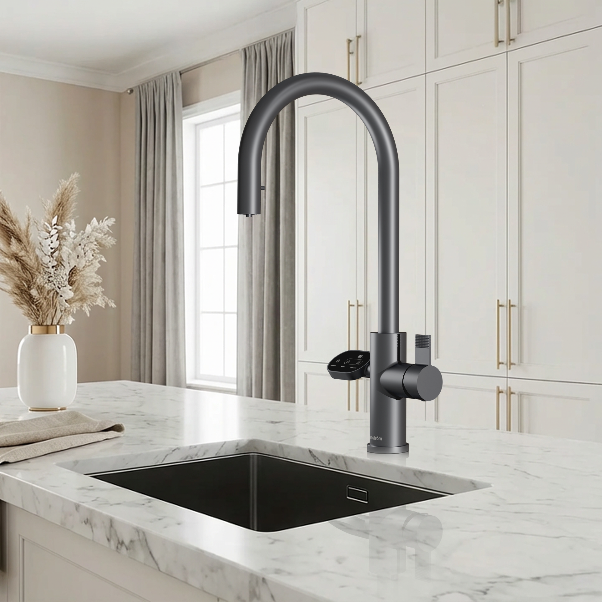 Hanstrom 4-in-1 Nexa Digital Pullout - Gunmetal Grey
