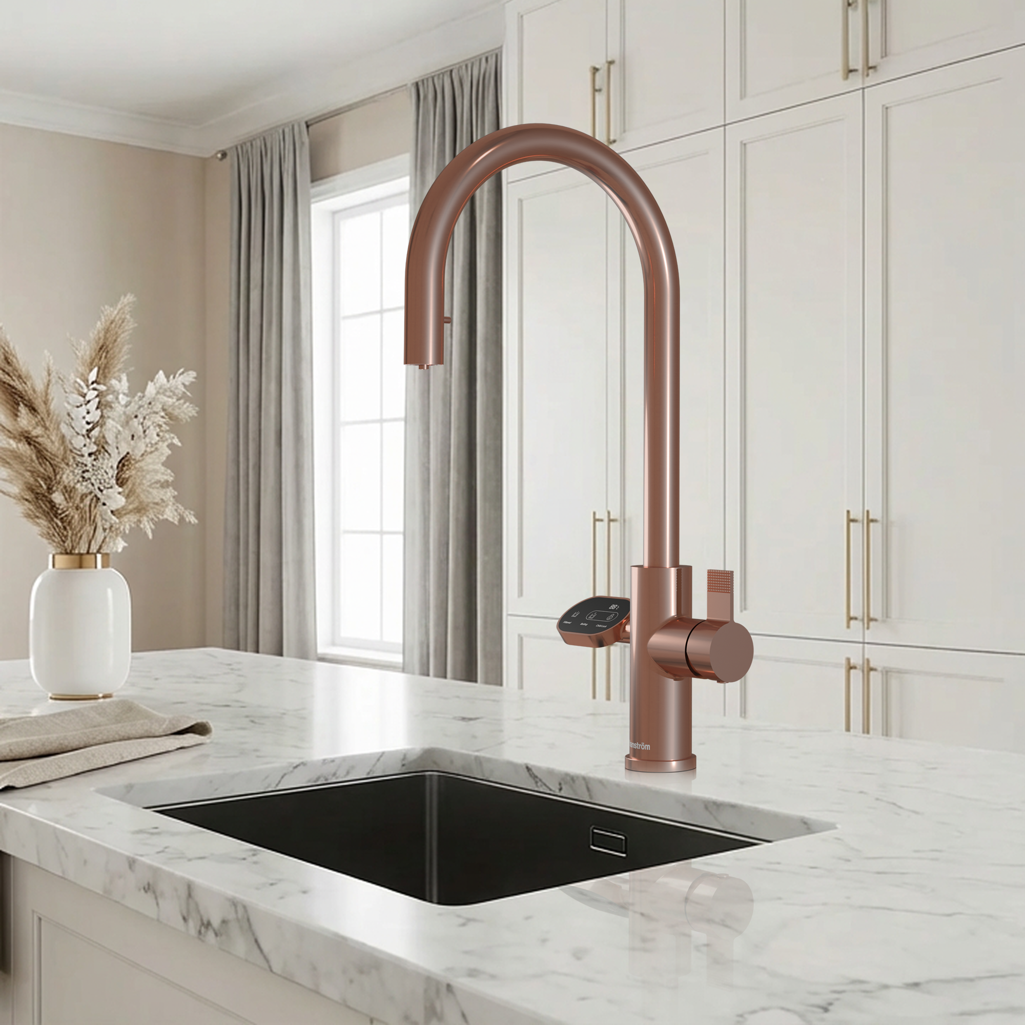 Hanstrom 4-in-1 Nexa Digital Pullout - Rose Gold