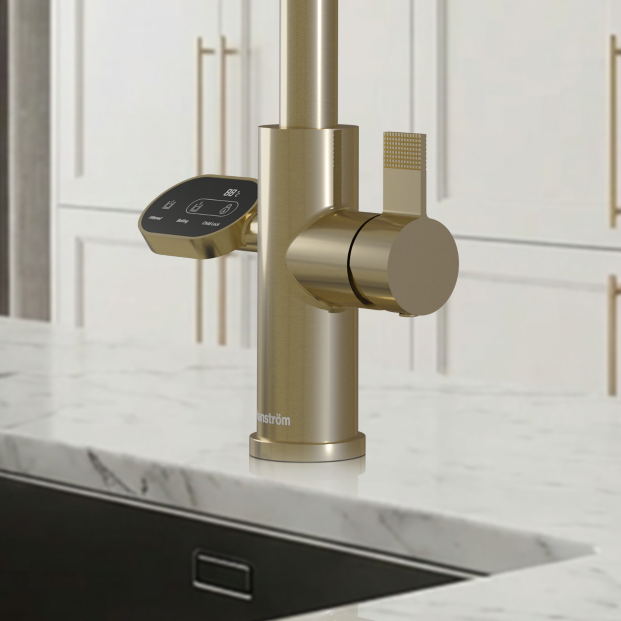 Hanstrom 4-in-1 Nexa Digital Pullout - Brushed Gold