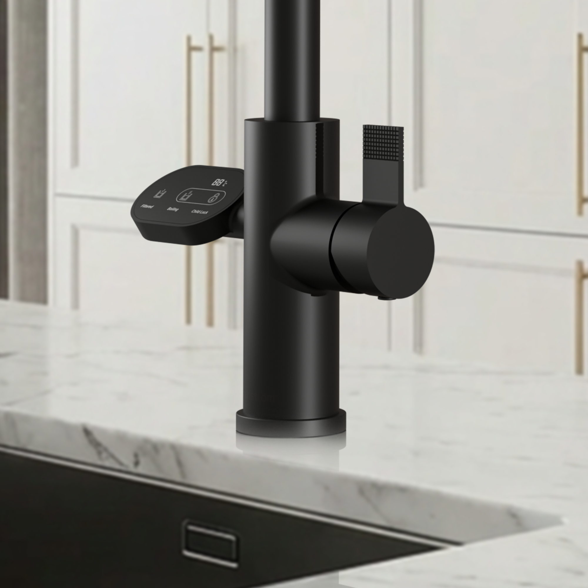 Hanstrom 4-in-1 Nexa Digital Pullout - Matt Black