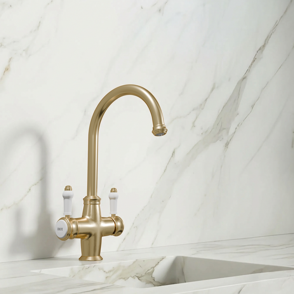 3-in-1 Sterling - Brushed Brass