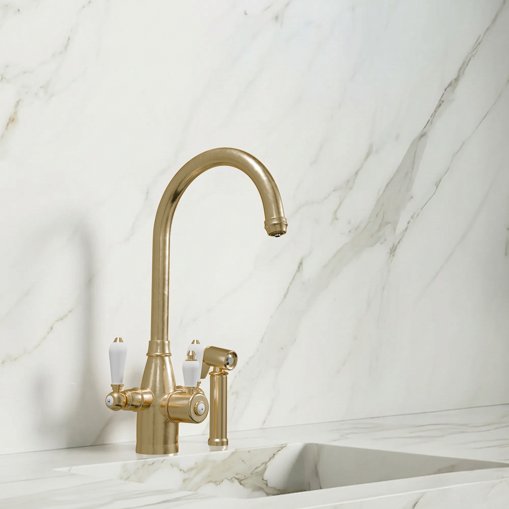 Tate + Spray 3-in-1 - Brushed Brass