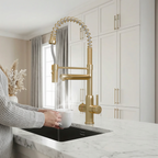 Spring Pro 3-in-1 - Brushed Brass