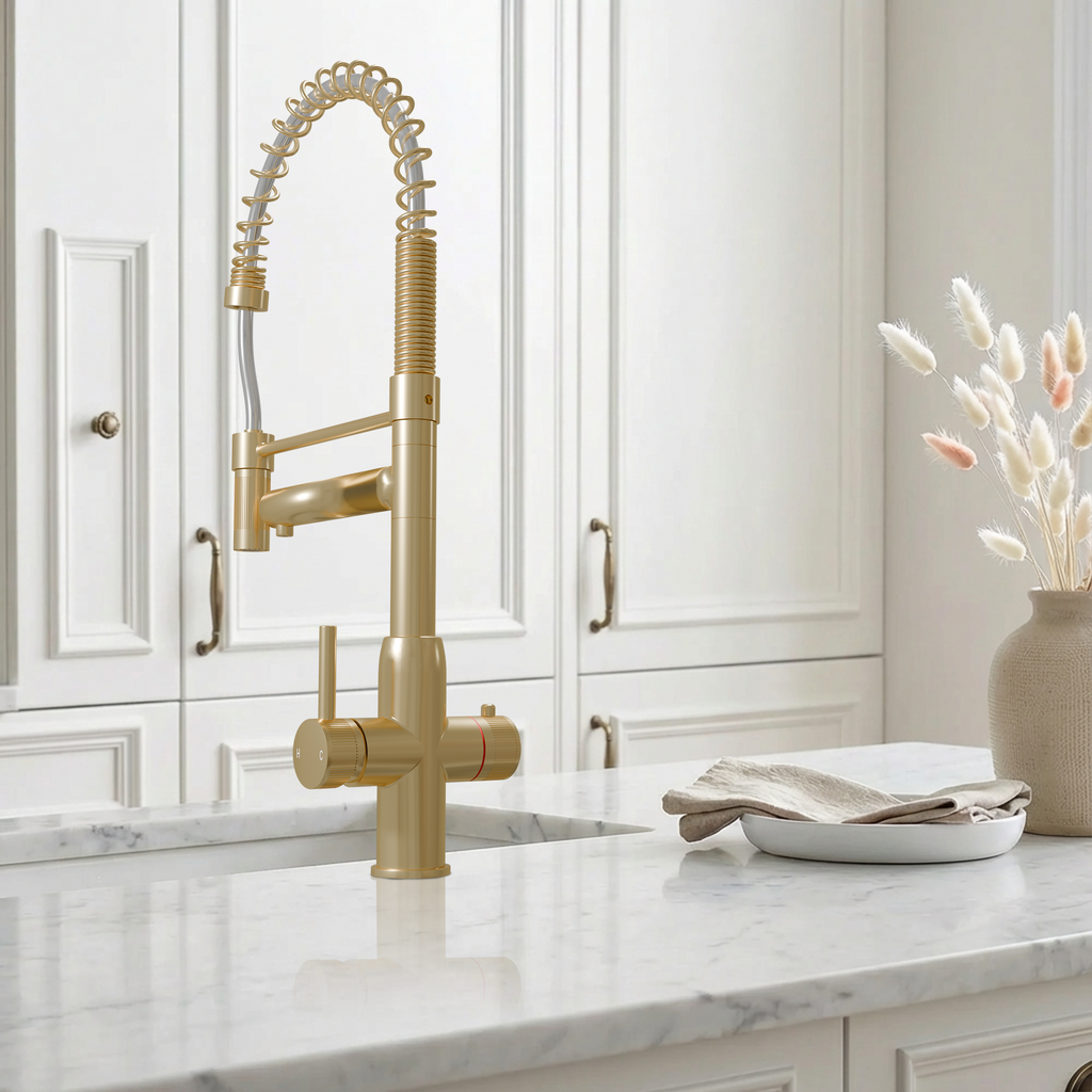 Spring Pro 3-in-1 - Brushed Brass