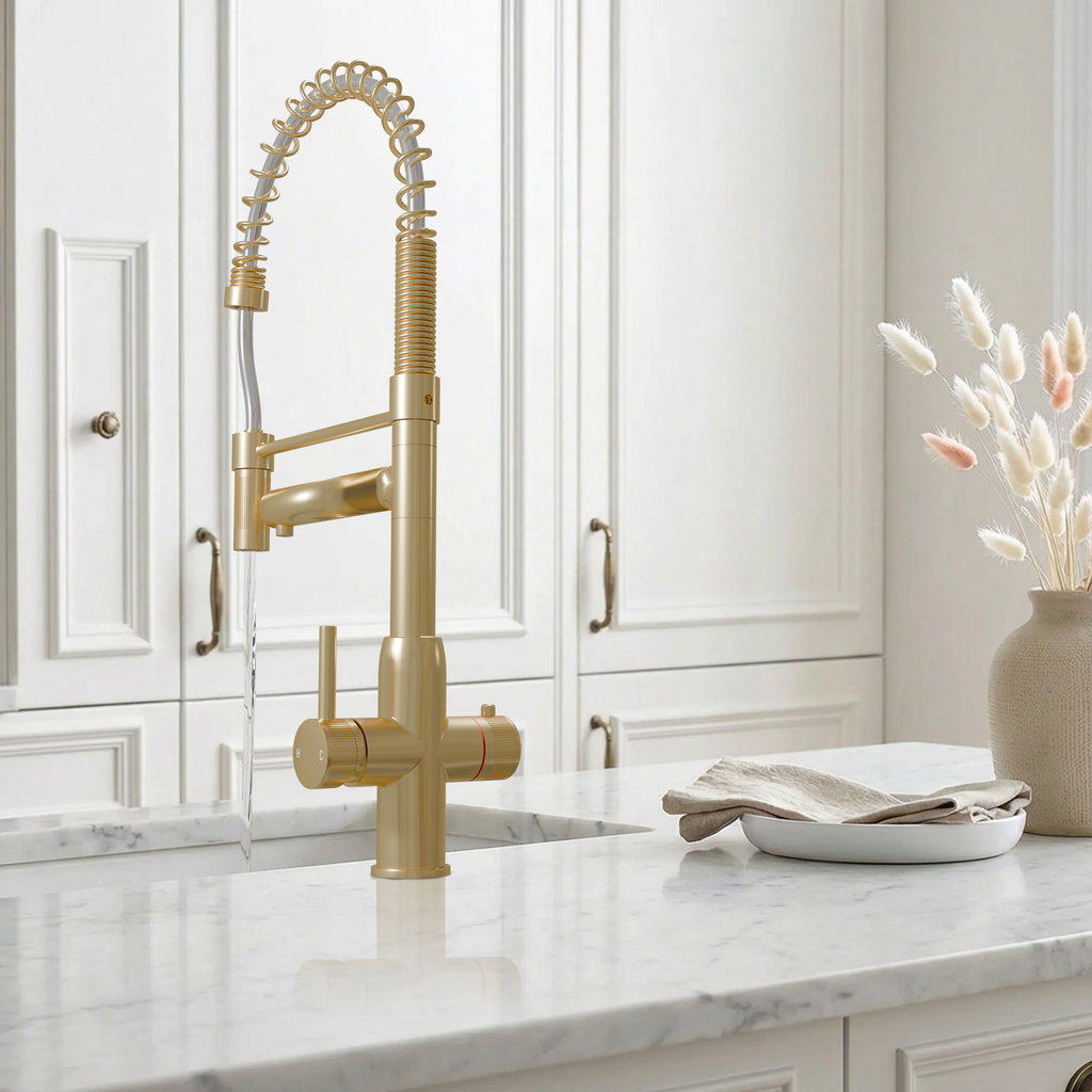 Spring Pro 3-in-1 - Brushed Brass