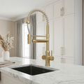 3-in-1 Spring Pro - Brushed Brass