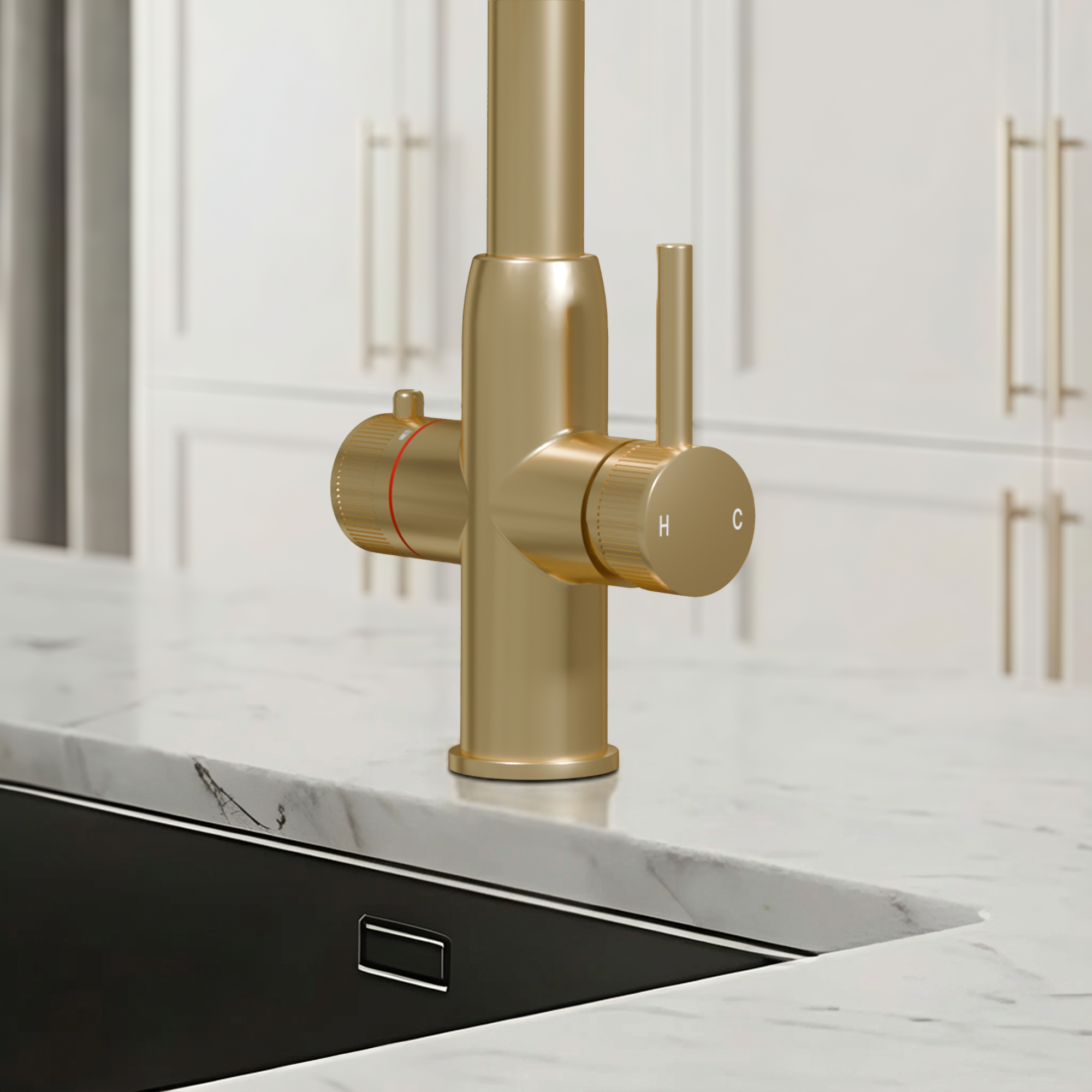 Spring Pro 3-in-1 - Brushed Brass