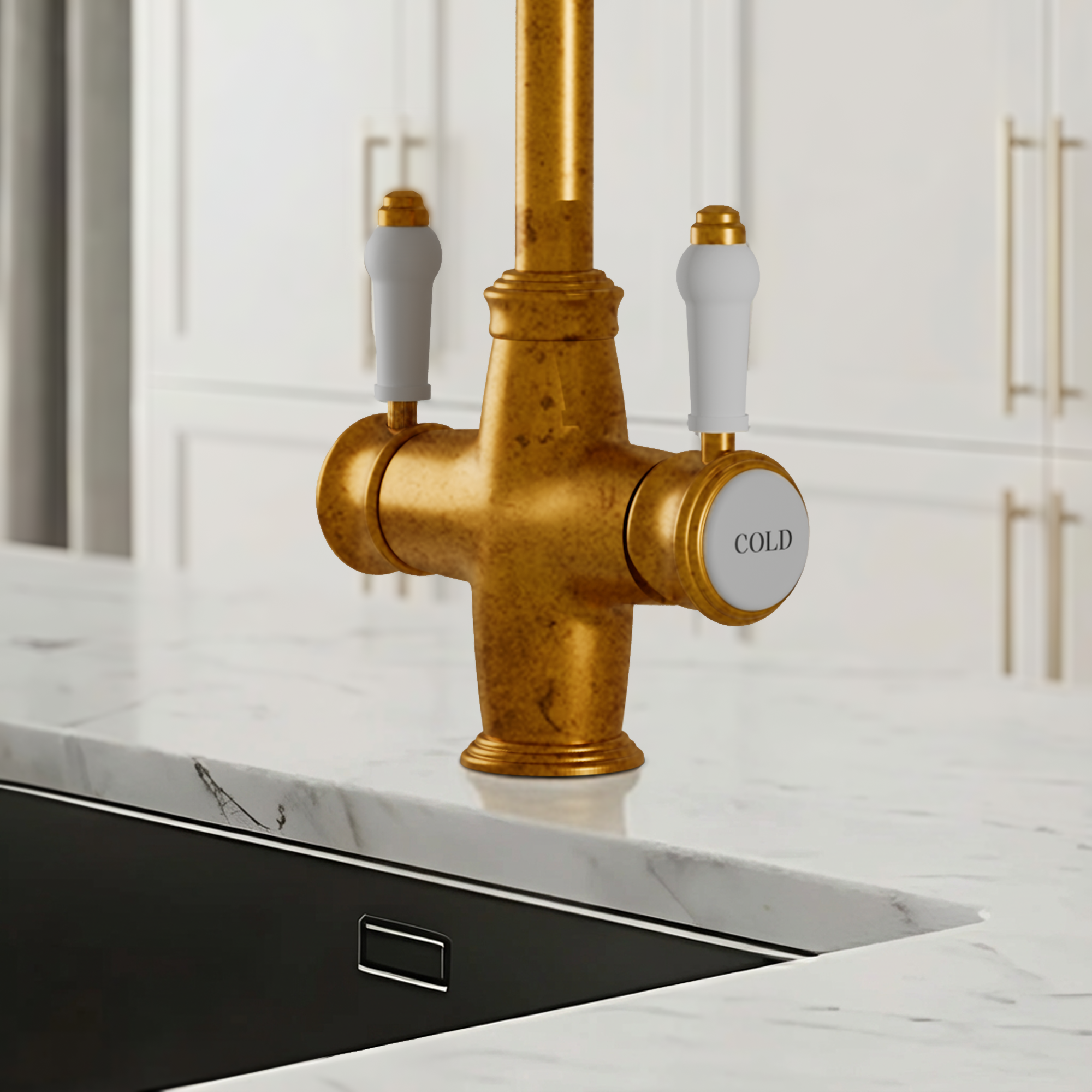 Hanström 3-in-1 Sterling - Aged Brass