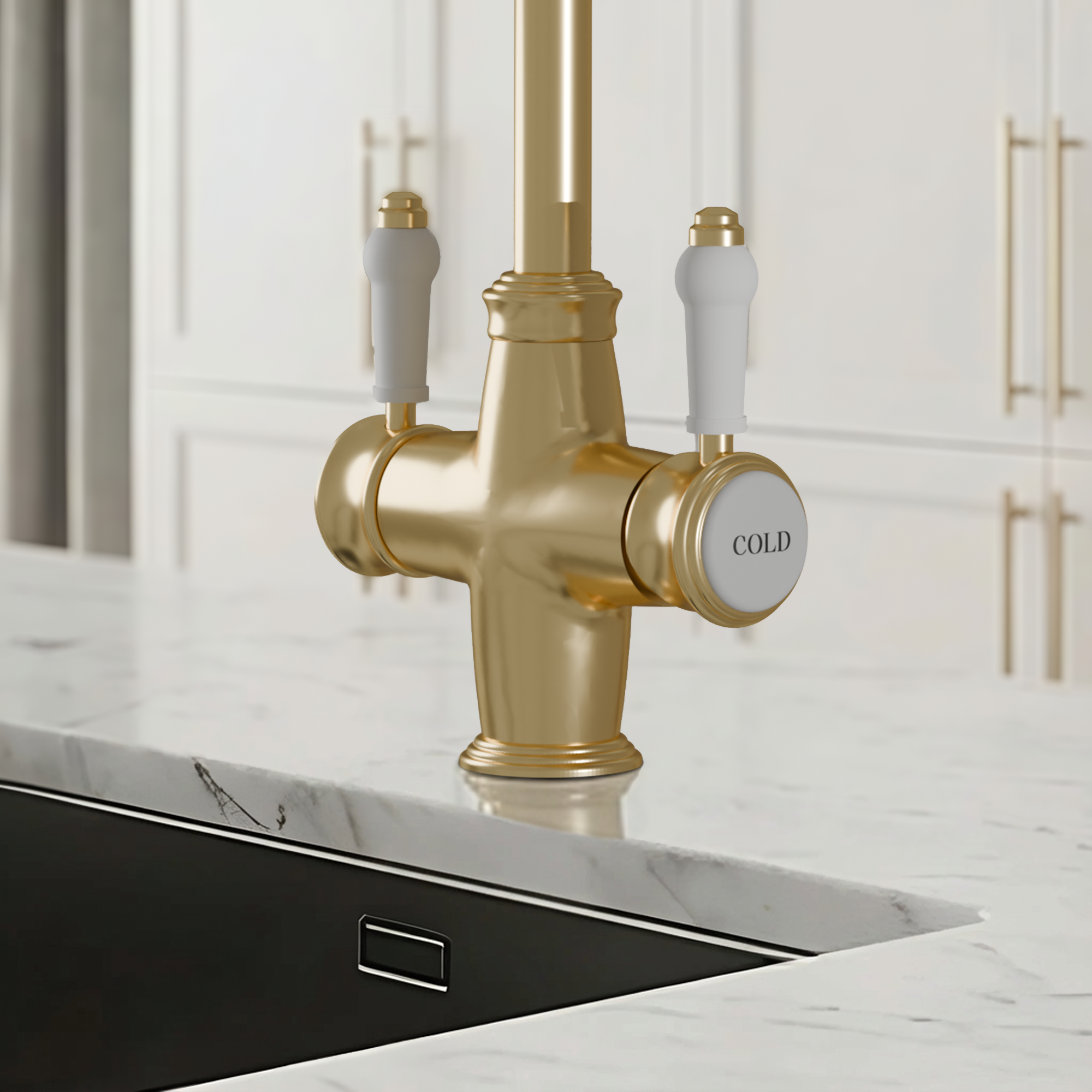 3-in-1 Sterling - Brushed Brass
