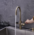 4-in-1 Nexa Digital - Antique Brass