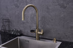 4-in-1 Nexa Digital Pullout - Antique Brass