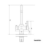 Lunen Brushed Brass