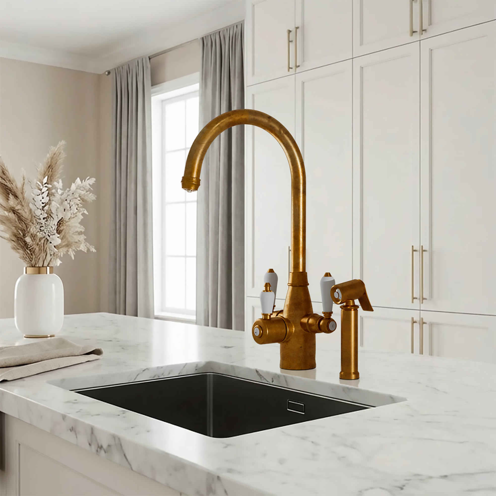 Tate + Spray 3-in-1 - Aged Brass