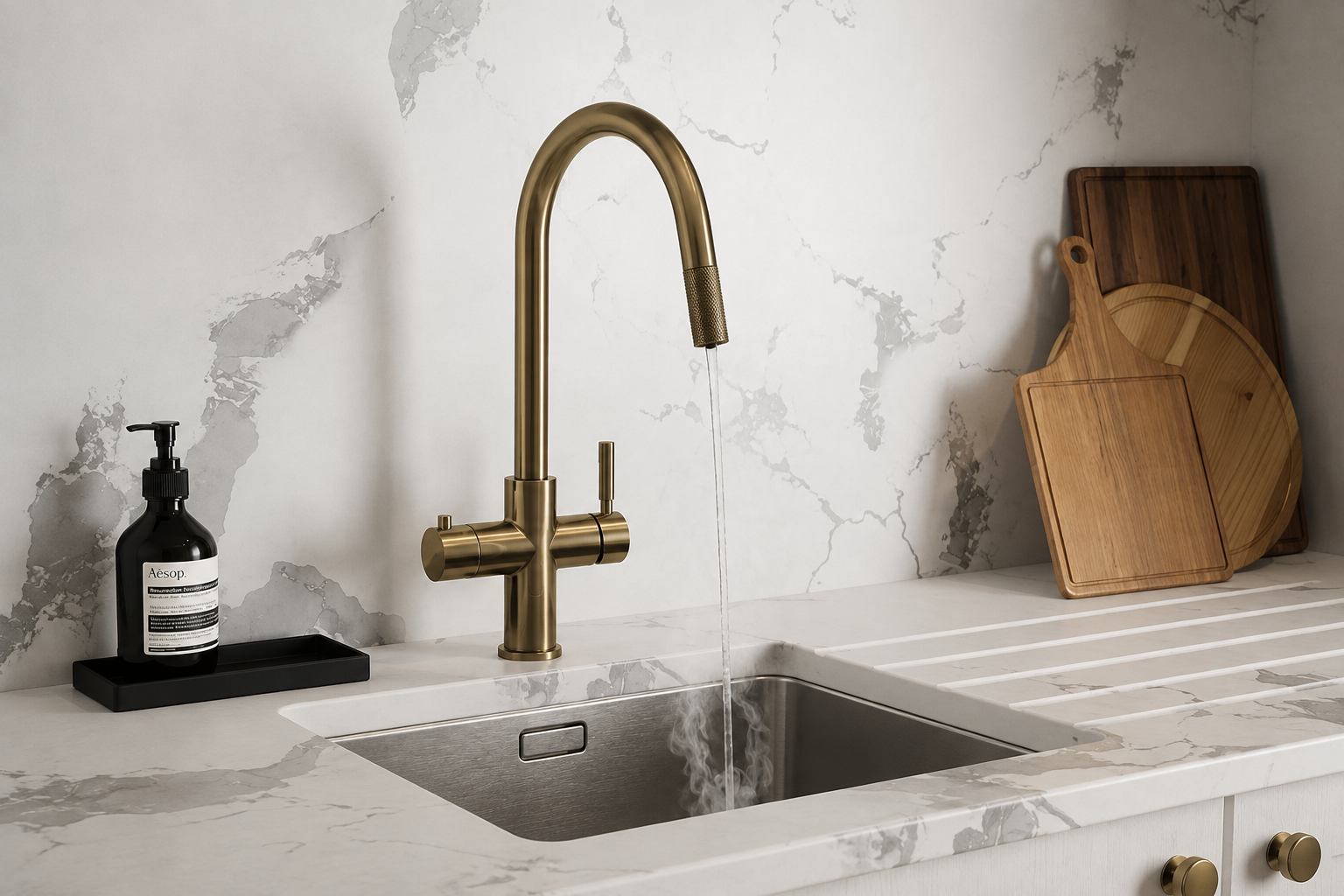 4-in-1 Hanström Flex Pro - Antique Brass