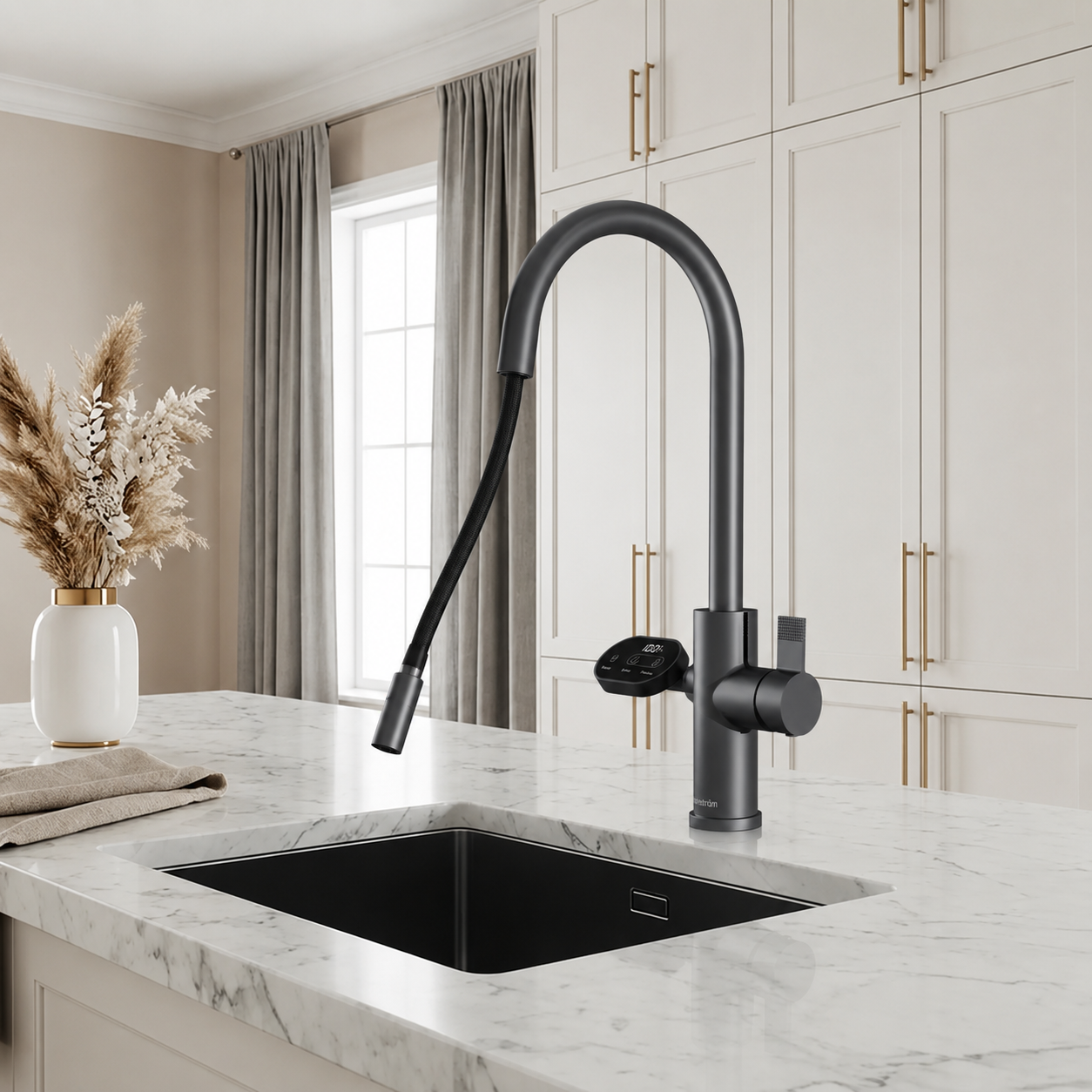 4-in-1 Nexa Digital Pullout - Gunmetal Grey