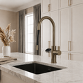 4-in-1 Nexa Digital Pullout - Antique Brass