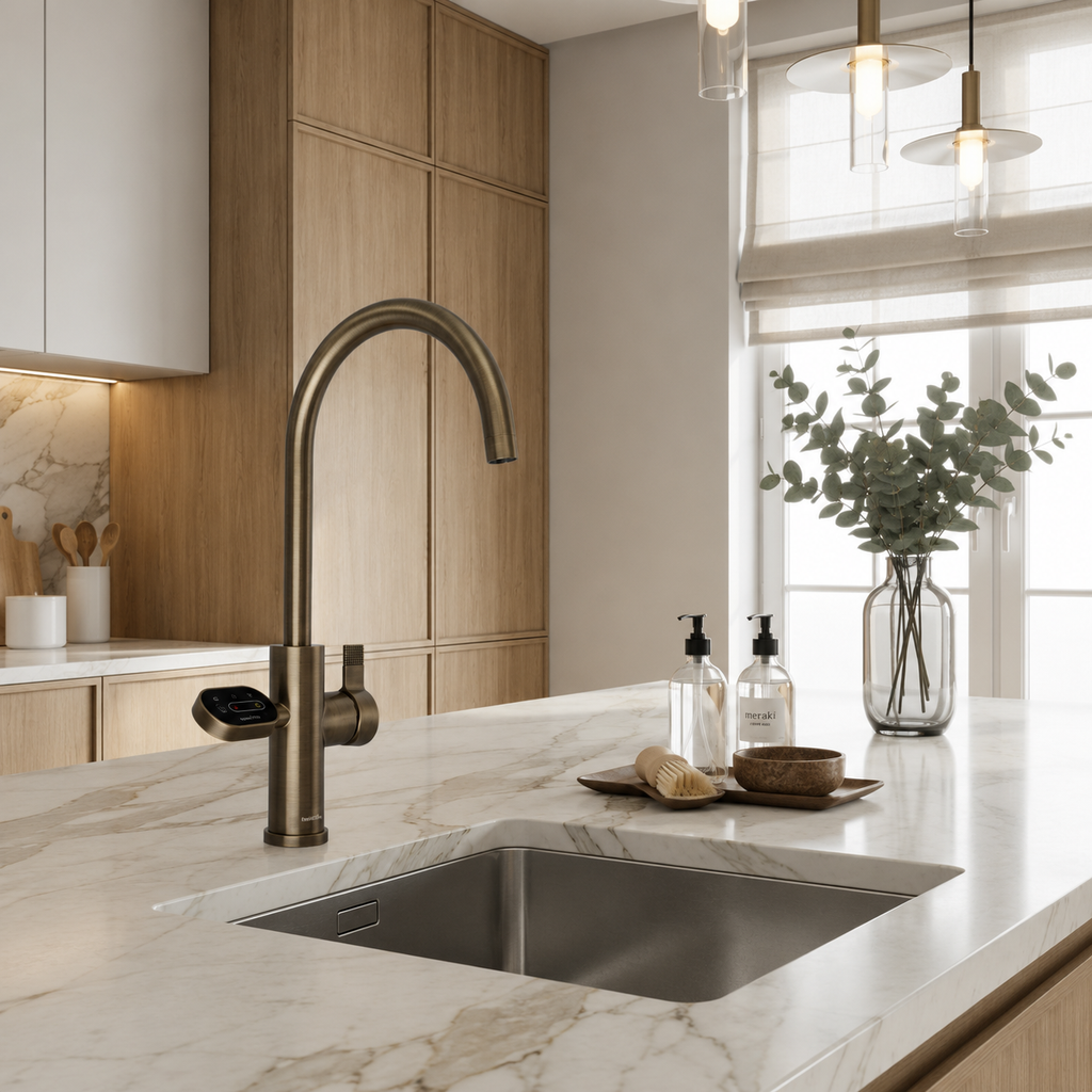 4-in-1 Nexa Digital - Antique Brass