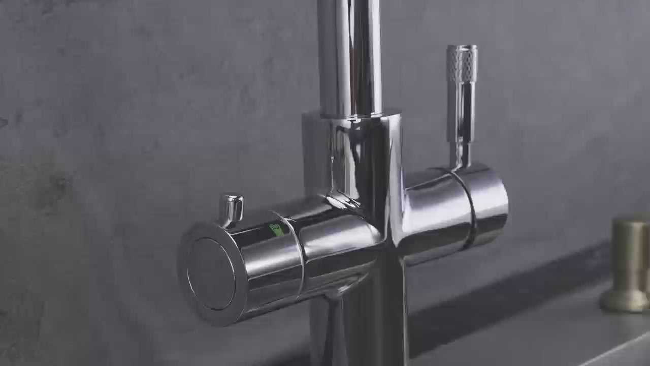 4-in-1 Kyros Pull Out - Brushed Brass