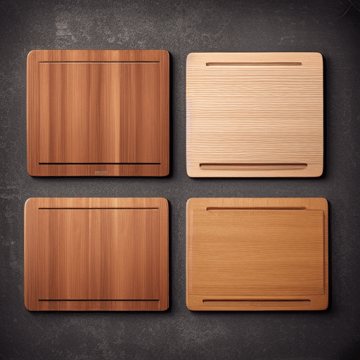 multiple chopping boards for several purposes in the kitchen