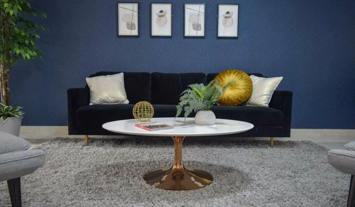 Blue and Grey Living Rooms: Why They Are On-Trend & How to Style Them